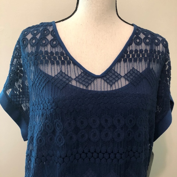 NY Collection two piece womens top - Picture 3 of 8